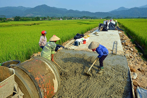 Xã đạo Việt Tiến xây dựng nông thôn mới ảnh 1